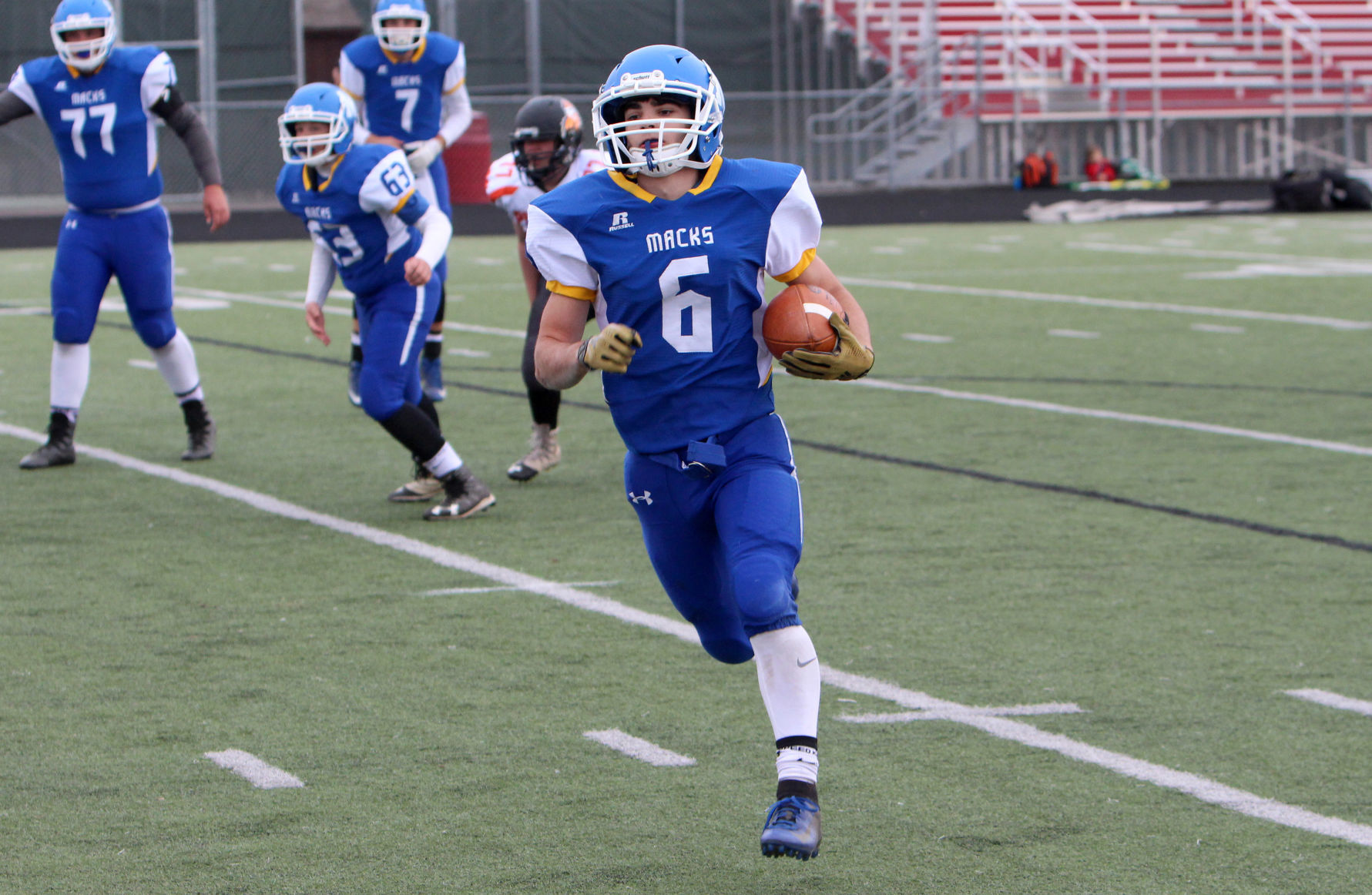 Phillips at McDonell football 9-29-18